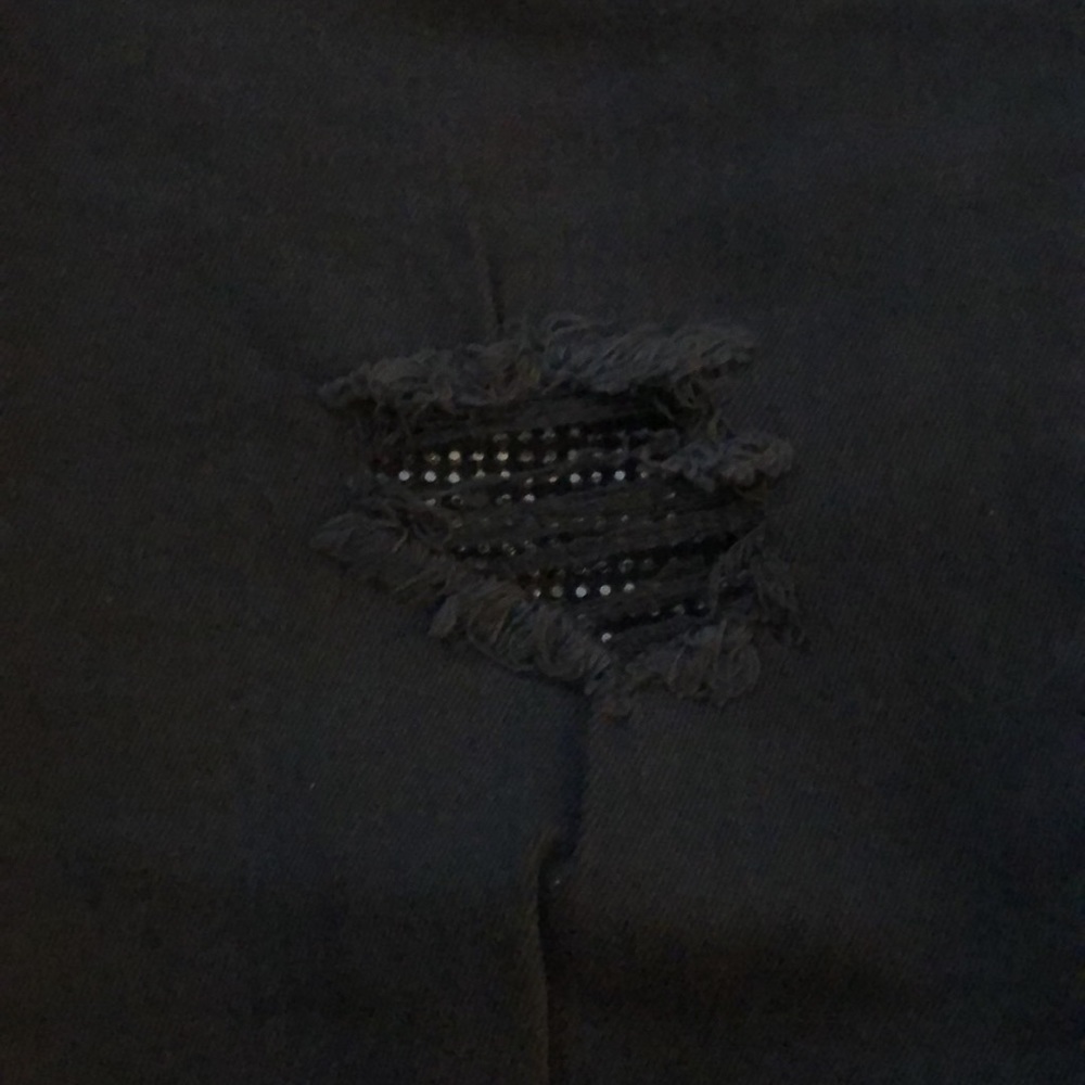 Bullhead black Rhinestone jeans from Pacsun - Picture 2 of 3